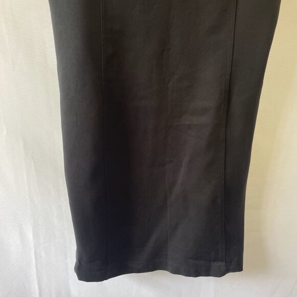 Lottie Moss Simple Black Mini Dress Minimalist Sleeveless Strappy M Sundress - Picture 7 of 9